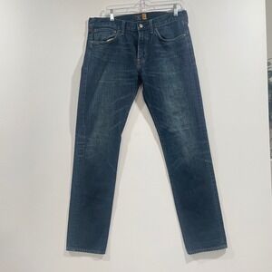 J.Crew 484 Slim Fit Jeans Mens 32x32 Dark Indigo Wash 100% Cotton Denim 38555
